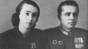 Nexhmije und Enver Hoxha