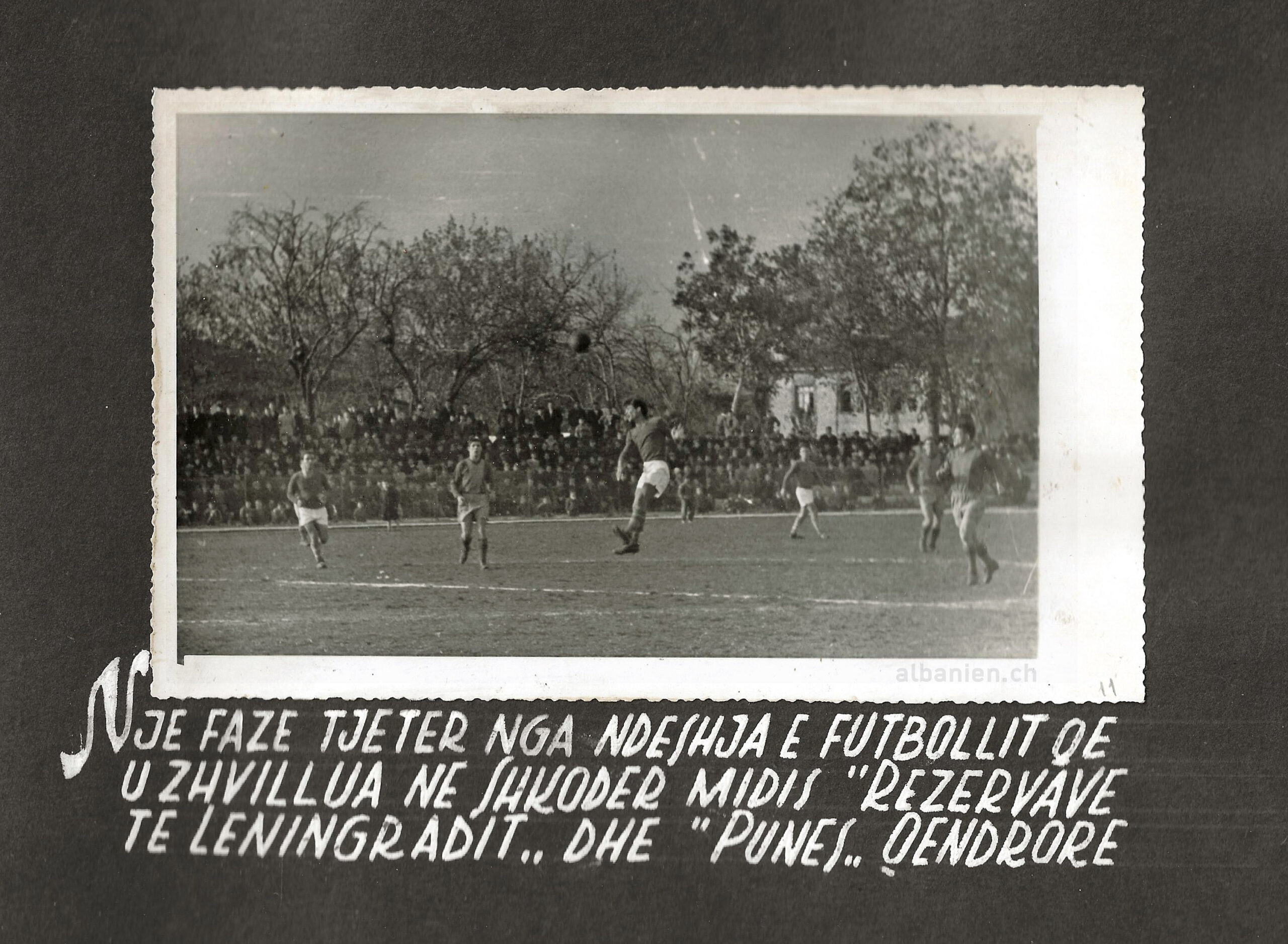 Sport Albanien 1954 Fussball